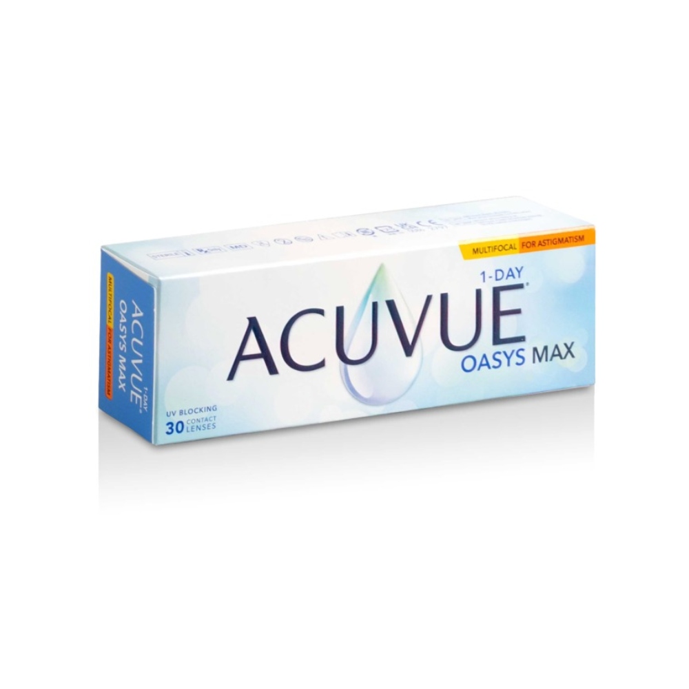 Acuvue Oasys Max 1-Day Multifocal for Astigmatism
